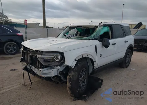 2024 Ford Bronco Sport Big Bend из США, поврежденный, VIN 3FMCR9B62RRF37759